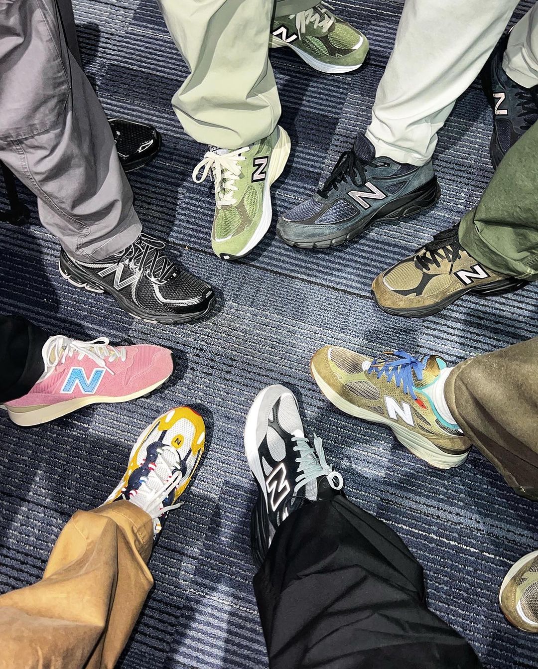 New balance 15 on best sale feet