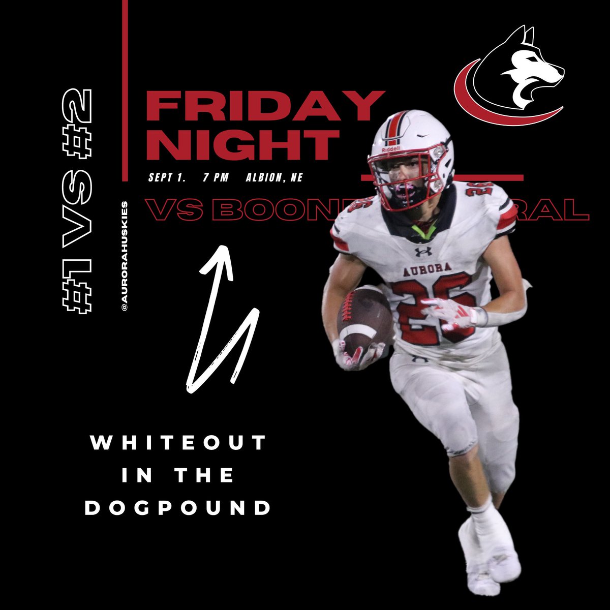 Time for a road trip. See you in Albion. Wear white. Be proud. Be loud!