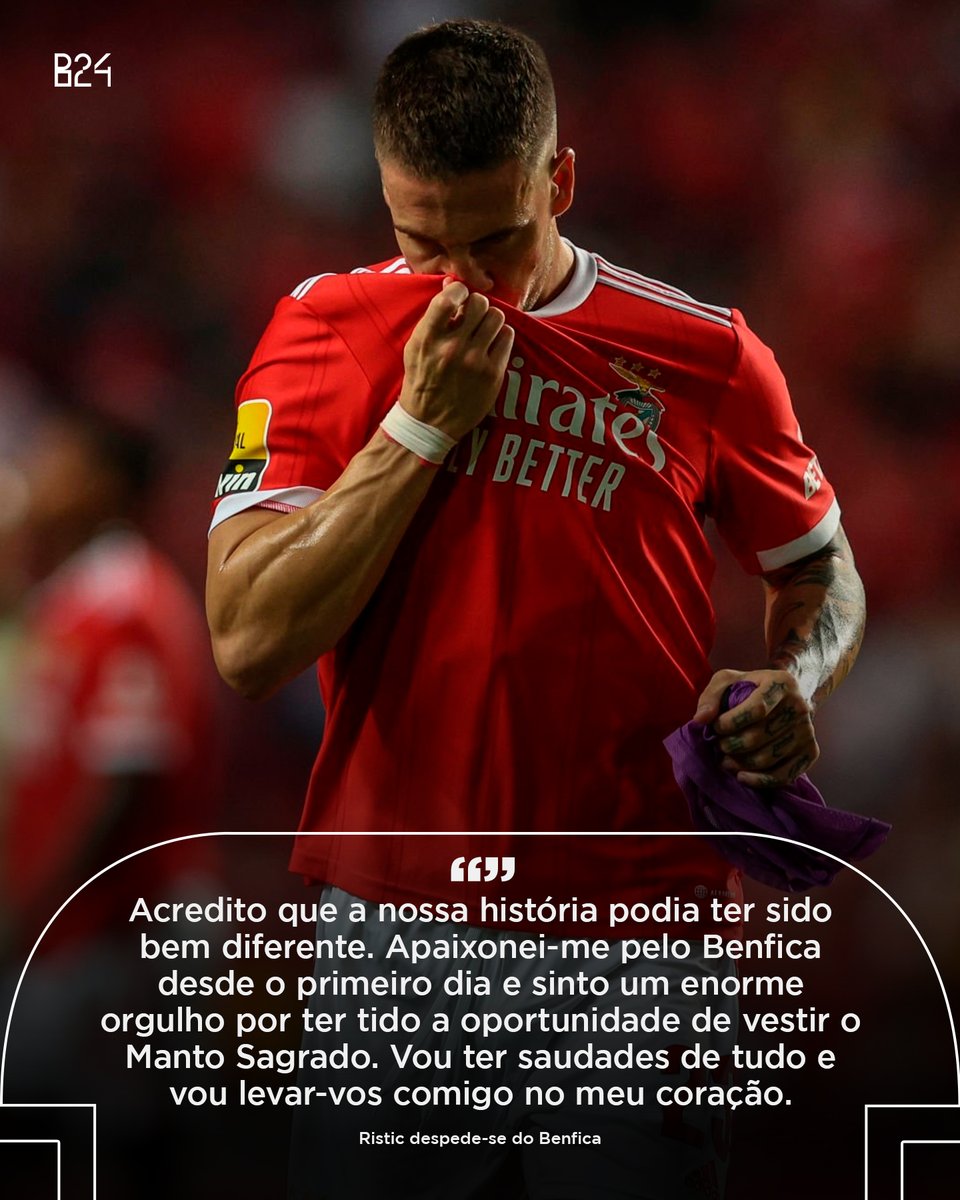 Ristic saiu do Benfica, mas o Benfica não vai sair de Ristic.