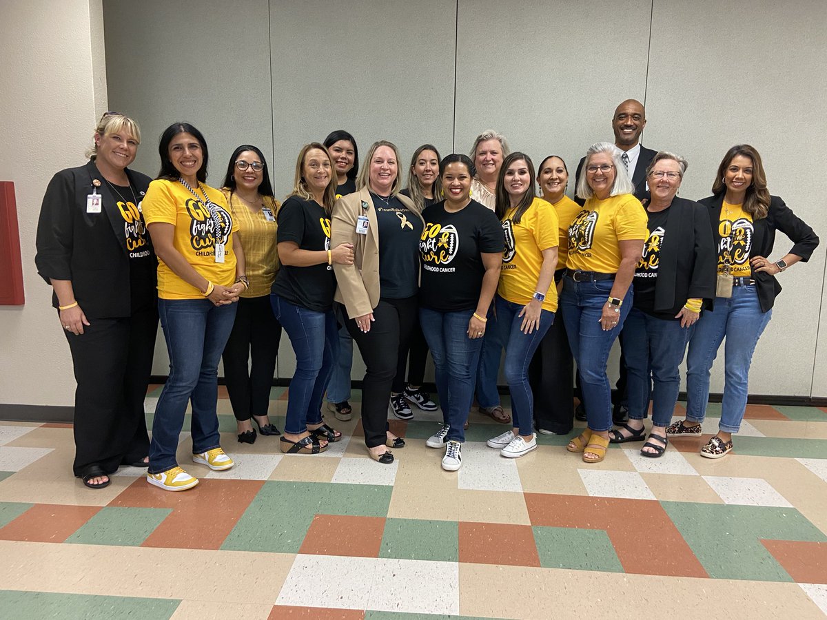 Thank you for celebrating #Childoodcancerawarenessmonth #HCISDgoesGOLD #teamwalkerpete #livelikeNick
#instructionalcoaches
<a href="/MaldonadoHCISD/">Jennifer Maldonado</a> <a href="/ThadMisterG/">THAD GITTENS</a> <a href="/jessicahruska05/">Jessica Hruska</a> <a href="/HarlingenCISD/">HCISD</a>