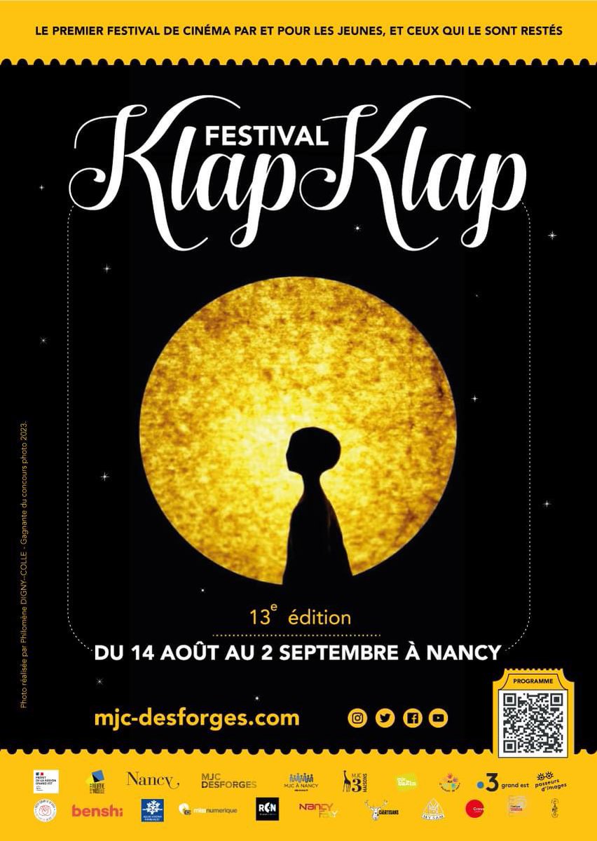 Rendez-vous ce samedi pour la cérémonie de clôture du festival @KlapKlapNancy en direct sur RCN 90.7 FM 📻