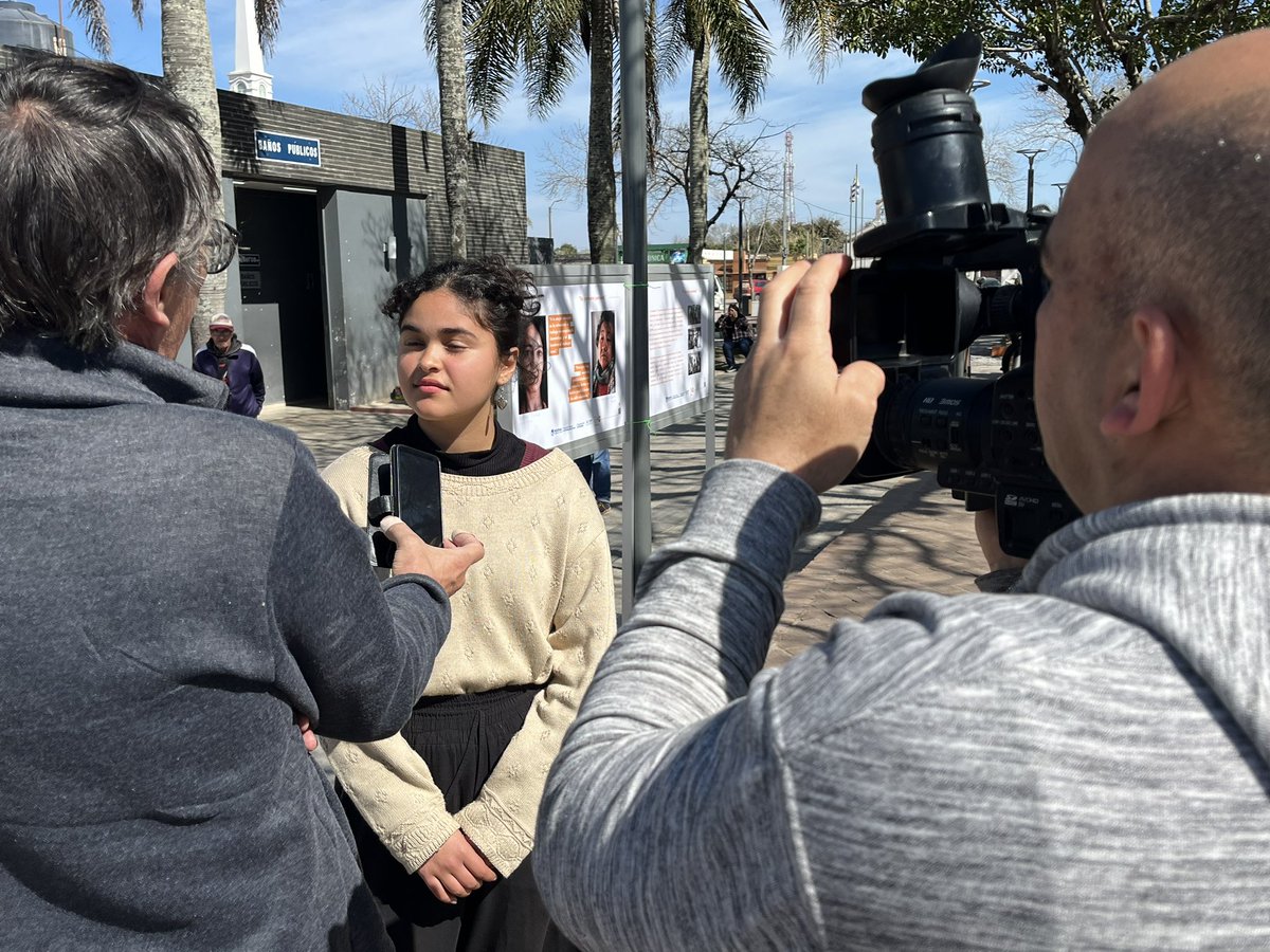 #hoy Lqnzamiento de la campaña "En primera persona"  en Chuy, mujeres afrodescendientes y migrantes del departamento. 
#equidad #afrodescendencia #uruguay
