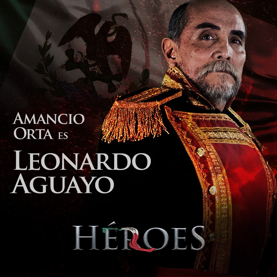 El 🇲🇽 🎖 Teniente Leonardo Aguayo es intepretado @amancioorta
Es instructor del Colegio y un oficial de alto rango.
Descubre el rostro de aquellos héroes que han sido inspirados por historias reales de heroísmo y coraje en #HéroesLaPelícula 🎬.