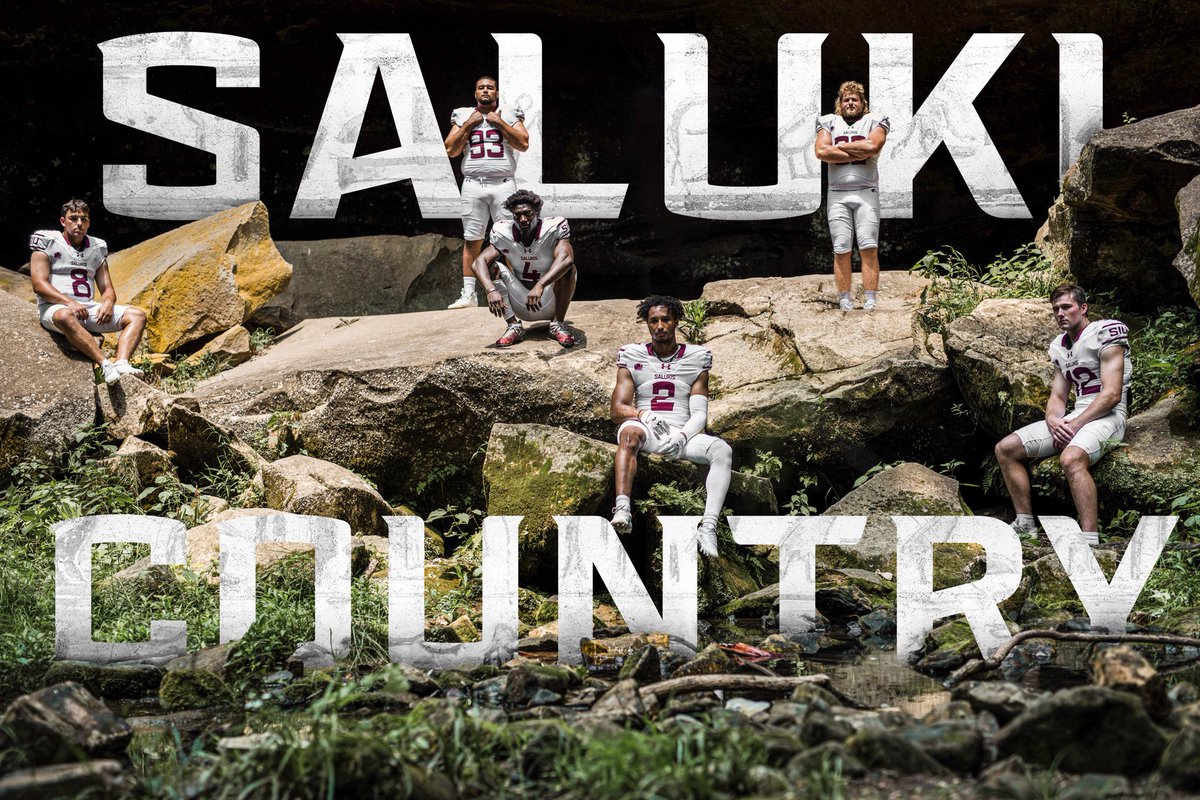 SIU_Football's tweet photo. Welcome to 𝙎𝙖𝙡𝙪𝙠𝙞 𝘾𝙤𝙪𝙣𝙩𝙧𝙮.

See you tomorrow… ⏳ https://t.co/V5kOeiM5AL