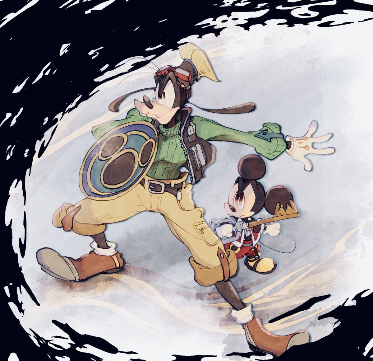 JJJmogami's tweet photo. キングダムハーツ👑王宮騎士隊長🛡️
「王様！おさがりくださぁい！」 https://t.co/FJMaYUZn0O