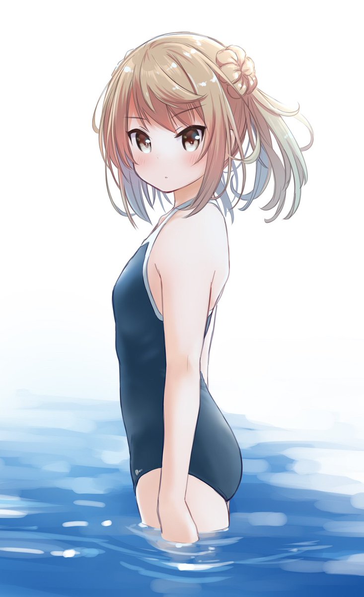 満潮(艦隊これくしょん) 「#真横の美学 」|れつまるくん＠野宴野郎のイラスト