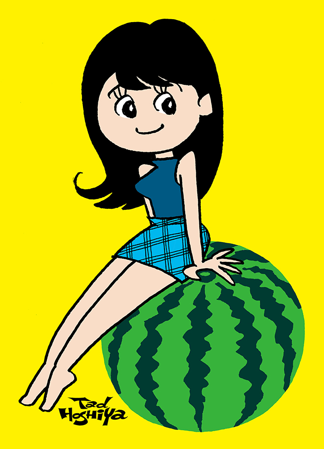 「テレビ東京アナウンサーの冨田有紀さん 」|タッド星谷 Tad Hoshiyaのイラスト