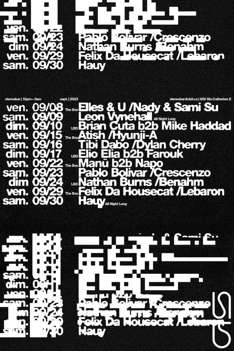 Stereo Montreal tweet media