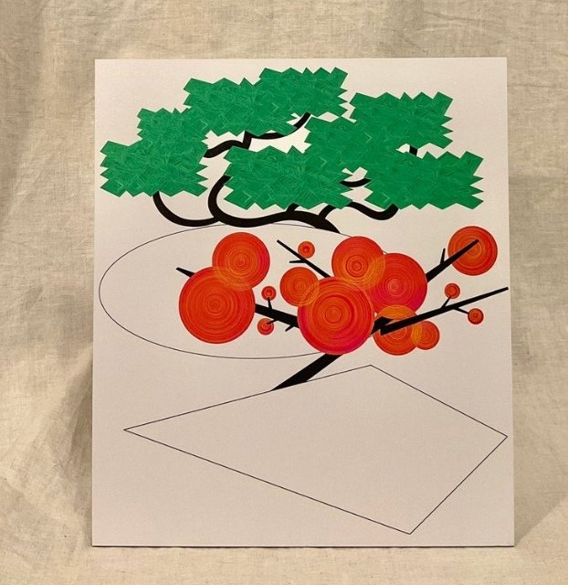 藝祭2日目👀
MDF印刷のA4作品準備してます 🙌
いい感じです...

<a href="/naminamishop/">NamiNamiShop</a> 
#藝祭2023 
#藝祭2023アートマーケット