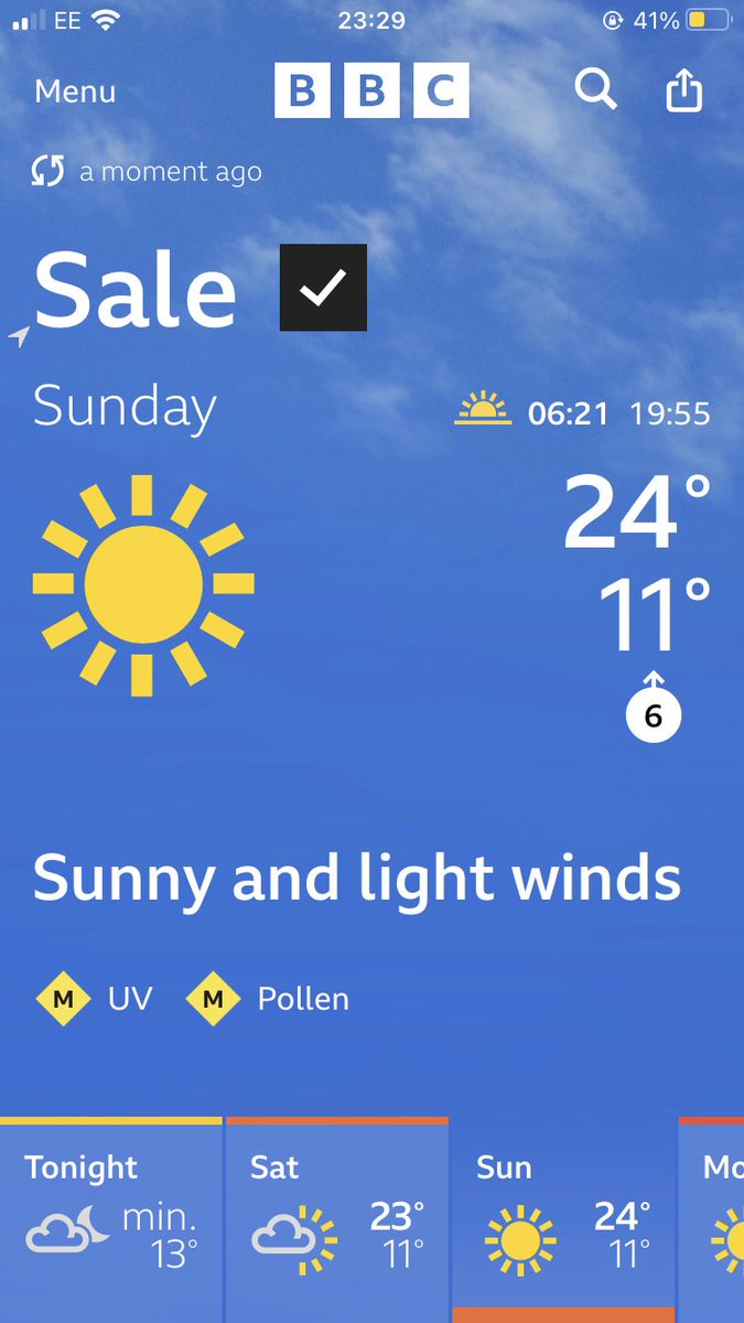 The best thing about August? September.