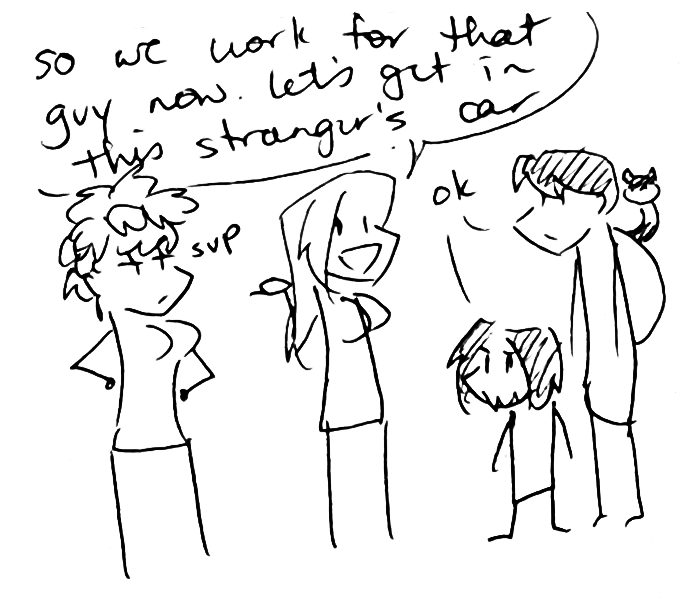 HAPPY ANNIVERSARY, PIMPETTE!

As is tradition, I have posted the tldr; of this year's story.

2 years since the relaunch, and we have updated every Monday with no interruptions!

Twenty years since the original comic appeared on Keenspace.  Just bananas.

pimpette.ca