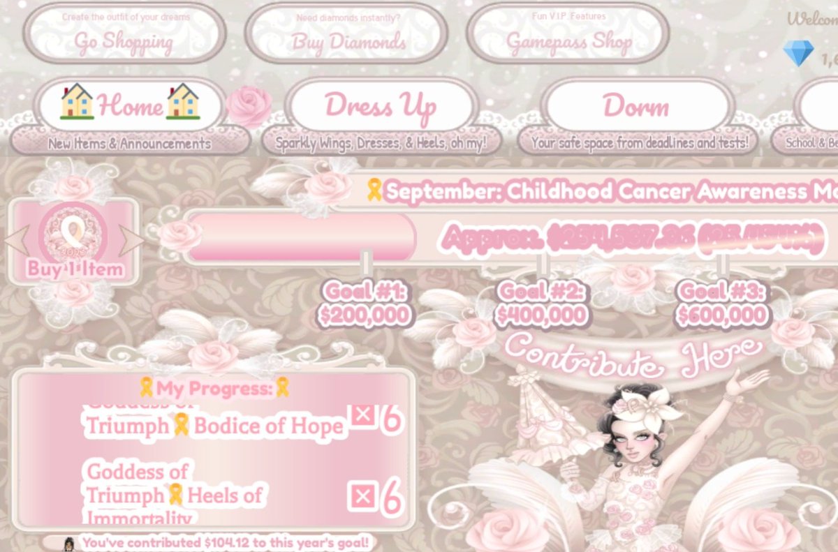 🤍 Goddess of Triumph Full Set Giveaway 🤍

Rules: 
Follow me so I can message you if you won and for more future GOT set giveaways 🥰

I'll announce the giveaway winner when I am not busy with classes and work. Good luck!

••
#royalehigh #royalehighcampus3 #royalehightrading