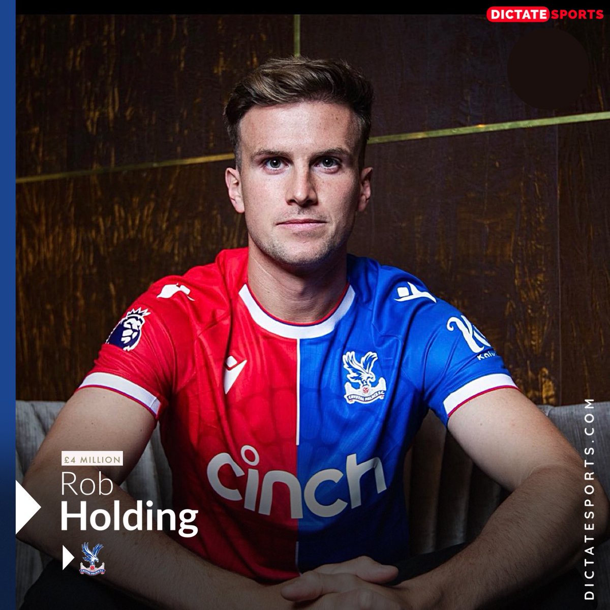 dictatesport's tweet photo. ๐๐๐๐๐๐, ๐๐๐๐๐๐, ๐๐๐๐๐๐๐๐๐. ๐
Crystal Palace announce the signing of Rob Holding from Arsenal for a fee of ยฃ4 million โฎ
#DeadlineDay #CrystalPalace #Arsenal #RobHolding #afc #cpfc https://t.co/EbAP0t4uvM