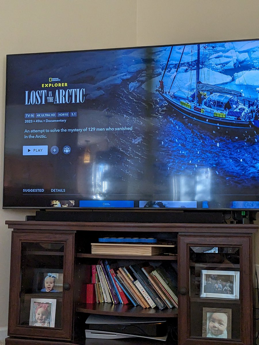 MrsSangiorgio's tweet photo. We covered the Franklin Expedition and the discovery of the lost ships in class THIS WEEK as we tried to make connections between current events and the Age of Exploration and THEN I find out Disney+ just released a new doc on the story?! #historyisrelevant #weekendplans https://t.co/wZYYICV6yD