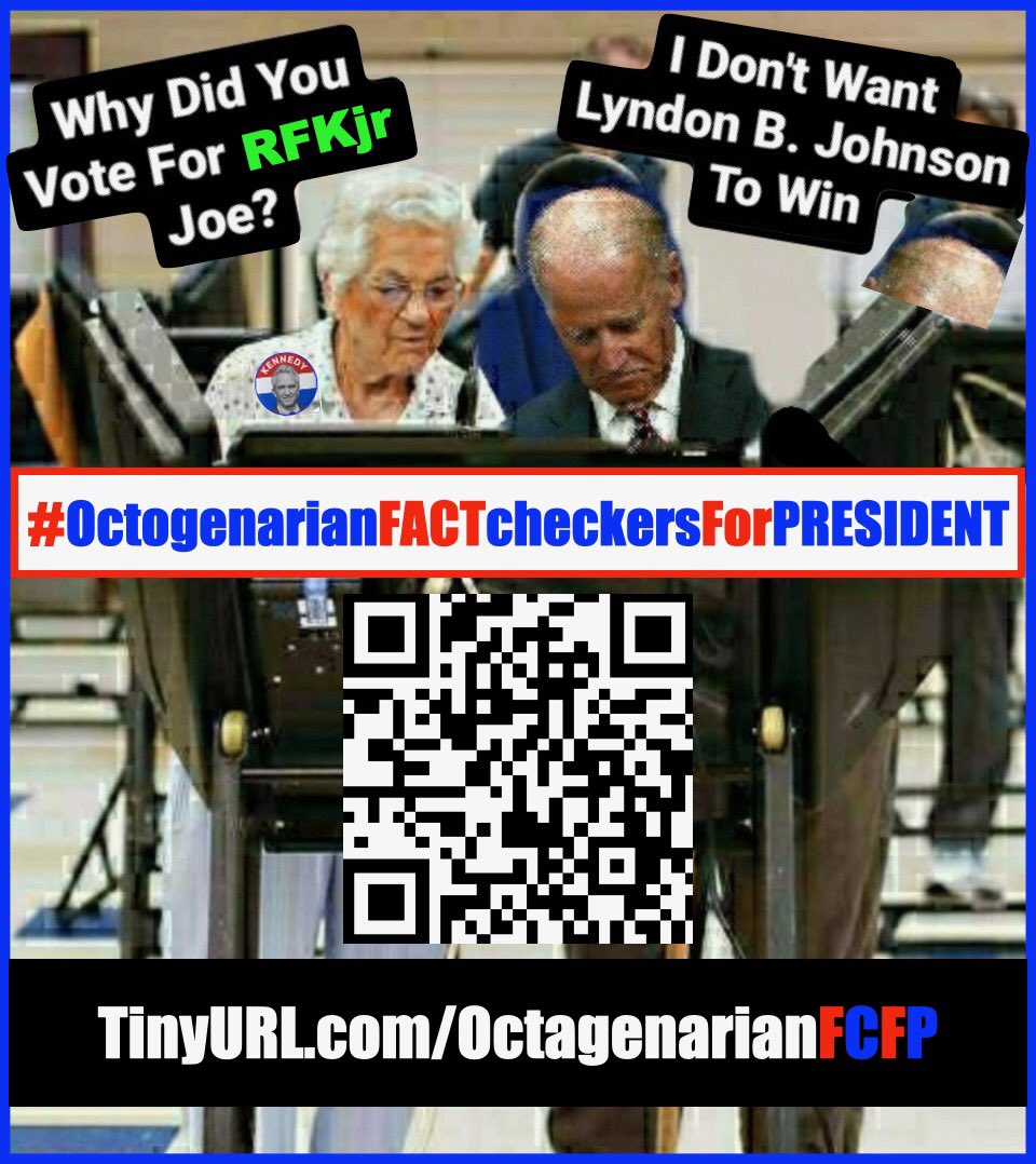 TannersDad's tweet photo. Don’t let LBJ win Joe! God Must save the Queen! #GodSaveTheQueen Why did you vote for #RFK Jr ? 

#OctogenarianFACTcheckersForPRESIDENT https://t.co/fdCEBcYgSA #BlockBiden #JoeMustGo #TimeToGoJoe #DemandDebate https://t.co/Gn07RLNRR2