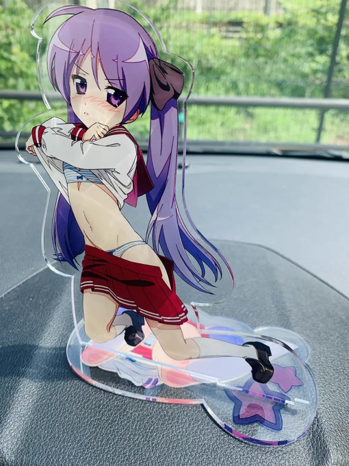 朝です今日もかがみんから元気をもらって頑張ります 