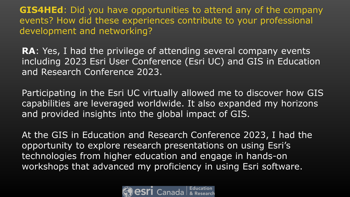 GIS4HEd's tweet image. 4⃣ #EsriUC #Networking #TechnicalWorkshops