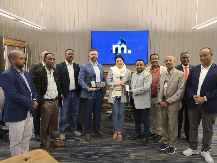 We appreciate the @martingroupco for hosting our @StateIVLP business association’s delegation from Ethiopia! It was a great conversation and networking opportunity. @MeridianIntl #internationalexchange
