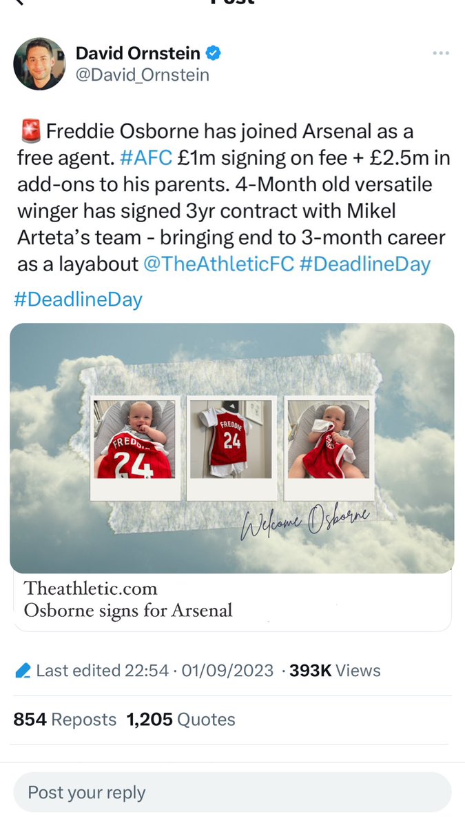 OSBORNE (@osborne_music) on Twitter photo 🚨Kudos to <a href="/David_Ornstein/">David Ornstein</a> for running this story on my son, Ahead of the game. Nothing from <a href="/FabrizioRomano/">Fabrizio Romano</a> 👀 🚨Kudos to <a href="/David_Ornstein/">David Ornstein</a> for running this story on my son, Ahead of the game. Nothing from <a href="/FabrizioRomano/">Fabrizio Romano</a> 👀