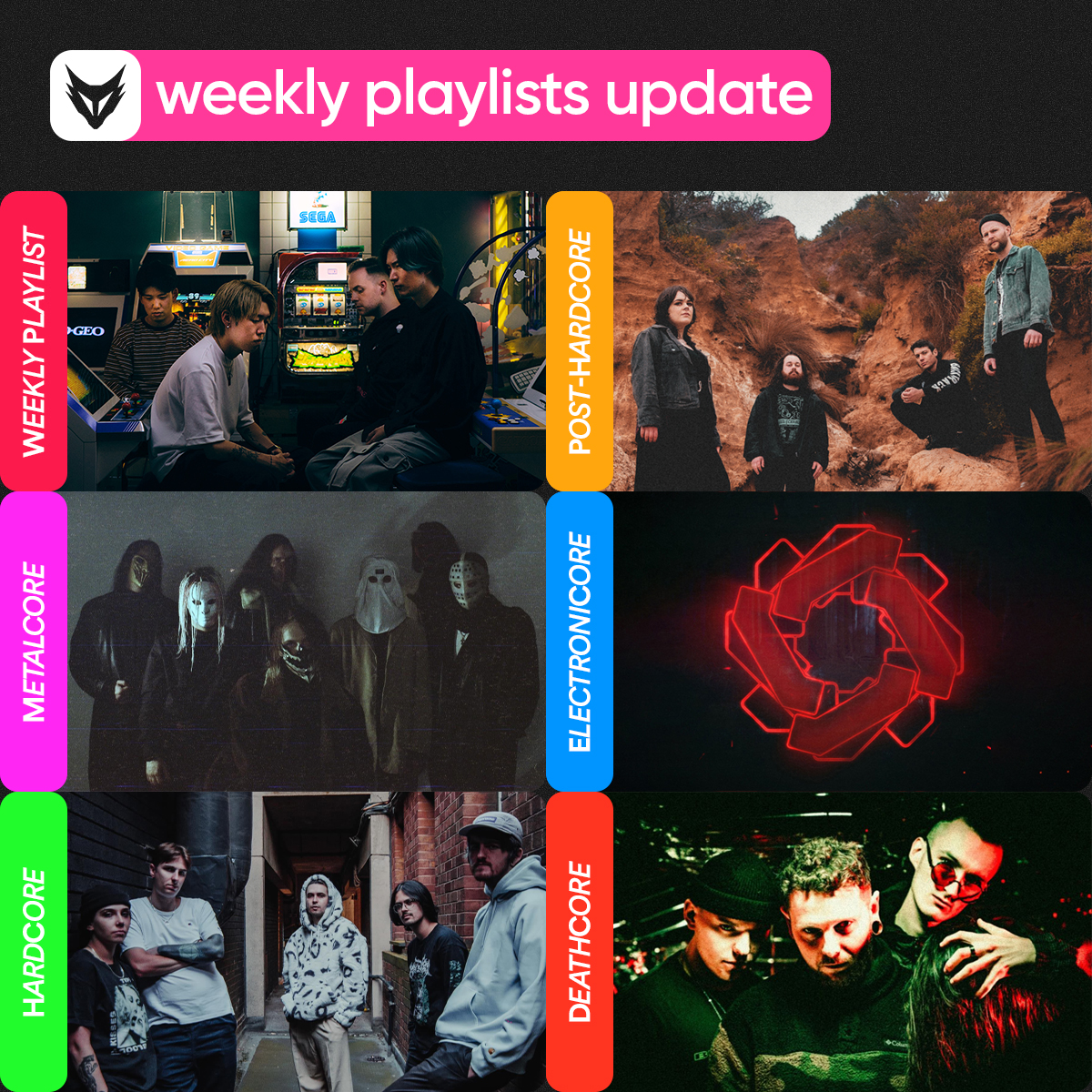 FOXCOREisdead's tweet image. // Friday playlists update!

linktr.ee/wearefoxcore

weekly: @claritybandjp
phc: #TheWorldataGlance
mc: #Splutter
ec: #ФРАГМЕНТЫ
hc: @cauldronhc
dc: @break_fifty