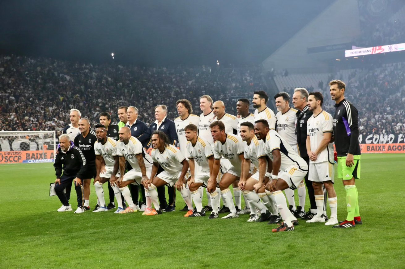 Corinthians e Real Madrid empatam em jogo festivo e repetem placar do  Mundial de 2000