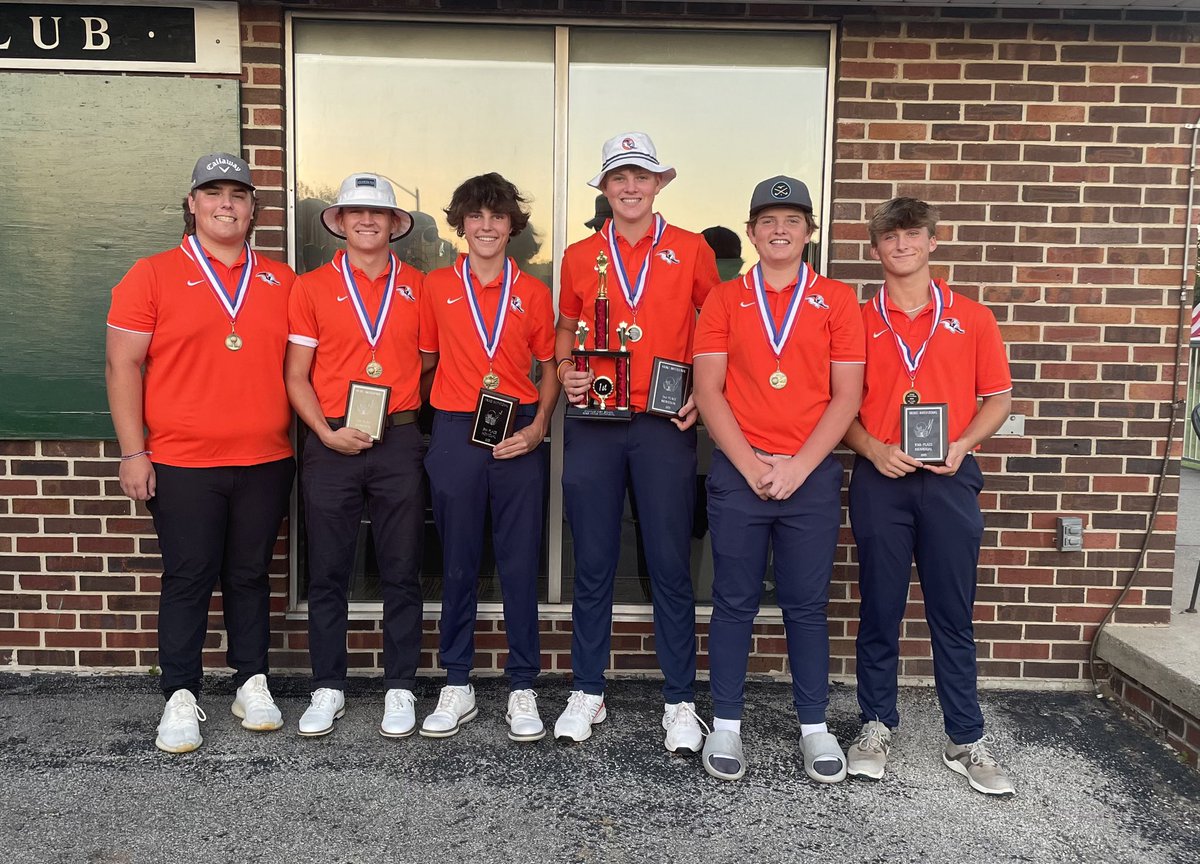 Great team win today at turtle run in the Danville Viking invite. 299 as a team. 3rd place 71 (-1) individually. Looking to get right back at it as a team on Wednesday at the central invite!