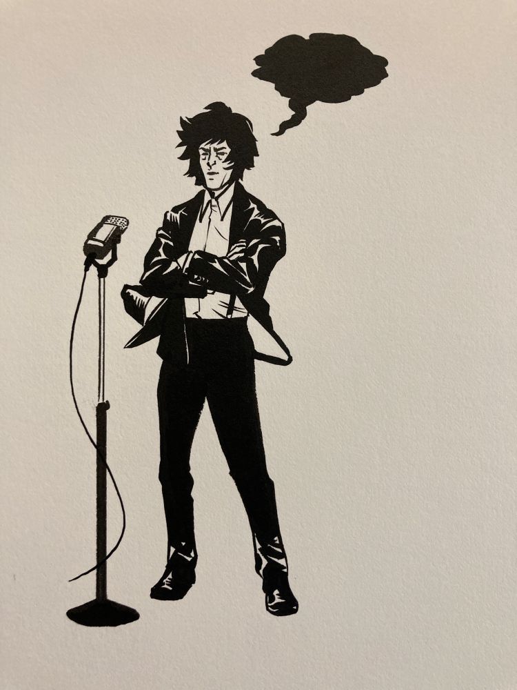 RonDanChan's tweet photo. Sandtember Day 1! Every day in September (until it's done) I will add more devils, demons, and other underworld denizens to this scene recreation commission of Dream's battle of wits in hell from Sandman Vol 1. #sandtember https://t.co/SBJcrG9tiF