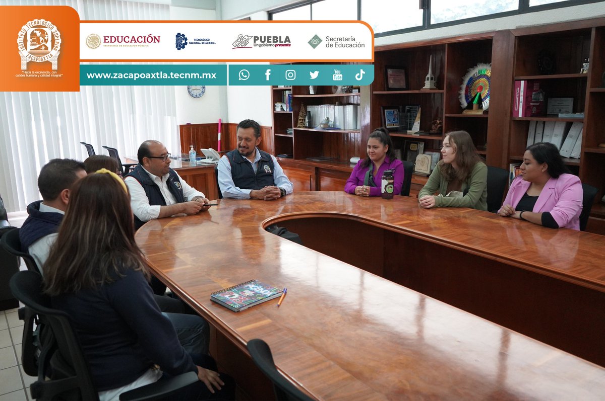 ITSZACAPOAXTLA's tweet image. ¡Ocho años de colaboración con COMEXUS! Bienvenidas a su casa, Tecnológico de Zacapoaxtla, Lily Berver y Aisha Navarrete. ¡Juntas hacia la excelencia con calidez humana y calidad integral! 💯🌍🥳 #COMEXUS #BecariasInternacionales