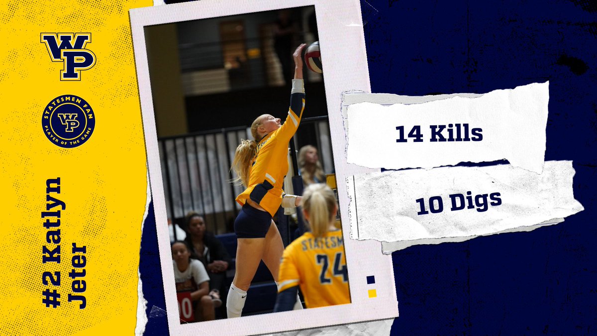 WPUGameDay's tweet photo. Katlyn Jeter wins the SF: POTG in the first game of the night with a 3-1 win over St. Ambrose https://t.co/jJlUa5T08j