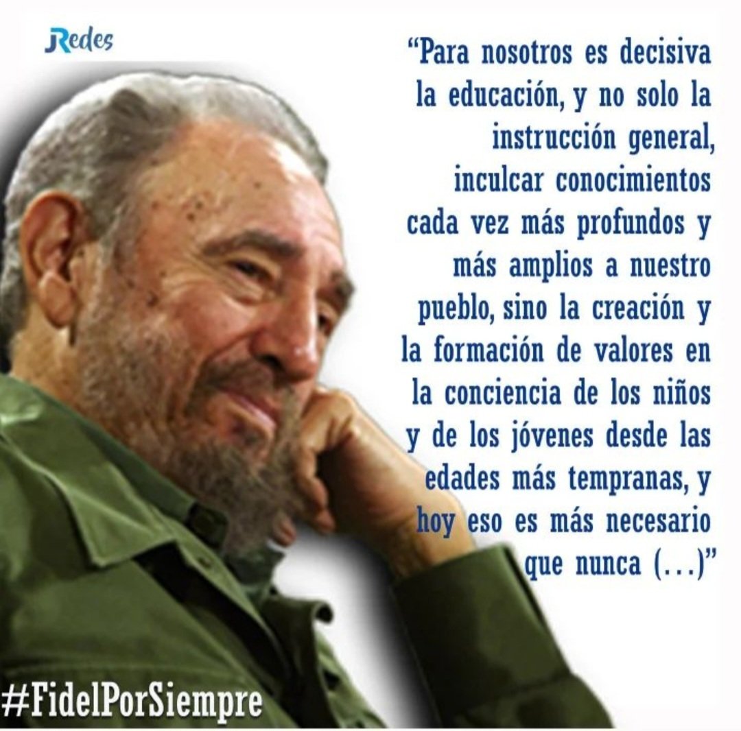 #FidelPorSiempre #UJC 
#PartidoComunistaDeCuba 
#MatancerosEnVictoria #Cuba 
COMIENZA EL CURSO ESCOLAR EL PRÓXIMO DÍA CUATRO 👇👇👇
<a href="/UJCdeCuba/">UJC de Cuba</a> <a href="/Nidia28993741/">Nidia Esther Ginoris</a>