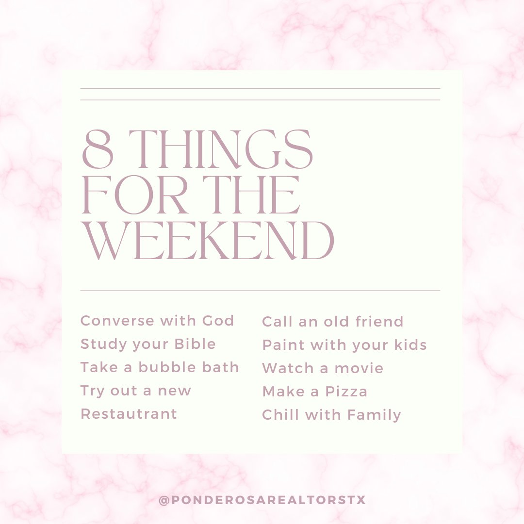 #WeekendVibes Reminder to time to unplug this weekend. You'll thank yourself next monday. #rest #eyesongod
