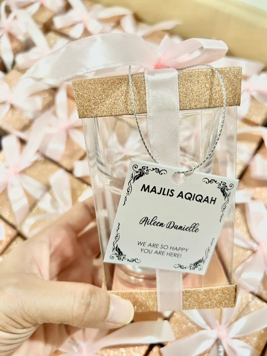 Good morning

Alhamdulillah semalam dapat settlekan satu dekorasi &amp; doorgift utk majlis aqiqah. Kalau ada yg plan untuk buat apa2 majlis, boleh lah visit ig <a href="/iweddingconcept/">iweddingconcept</a>