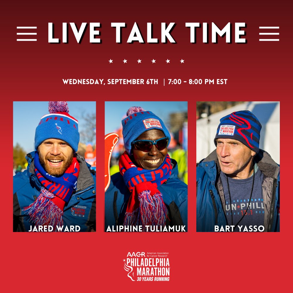 Ever dreamed of asking an Olympian your burning questions? 🤔 Join us for our LIVE Webinar THIS Wednesday, 9/6 @ 7 pm EST, with running legends Jared Ward, Aliphine Tuliamuk, &amp;  Bart Yasso!
Don't miss out: fb.me/e/2XvBaaLdH  #pmw2023
<a href="/mamaZoeCherotch/">Aliphine Tuliamuk</a> <a href="/jwardy21/">Jared Ward</a> <a href="/BartYasso/">Bart Yasso</a>