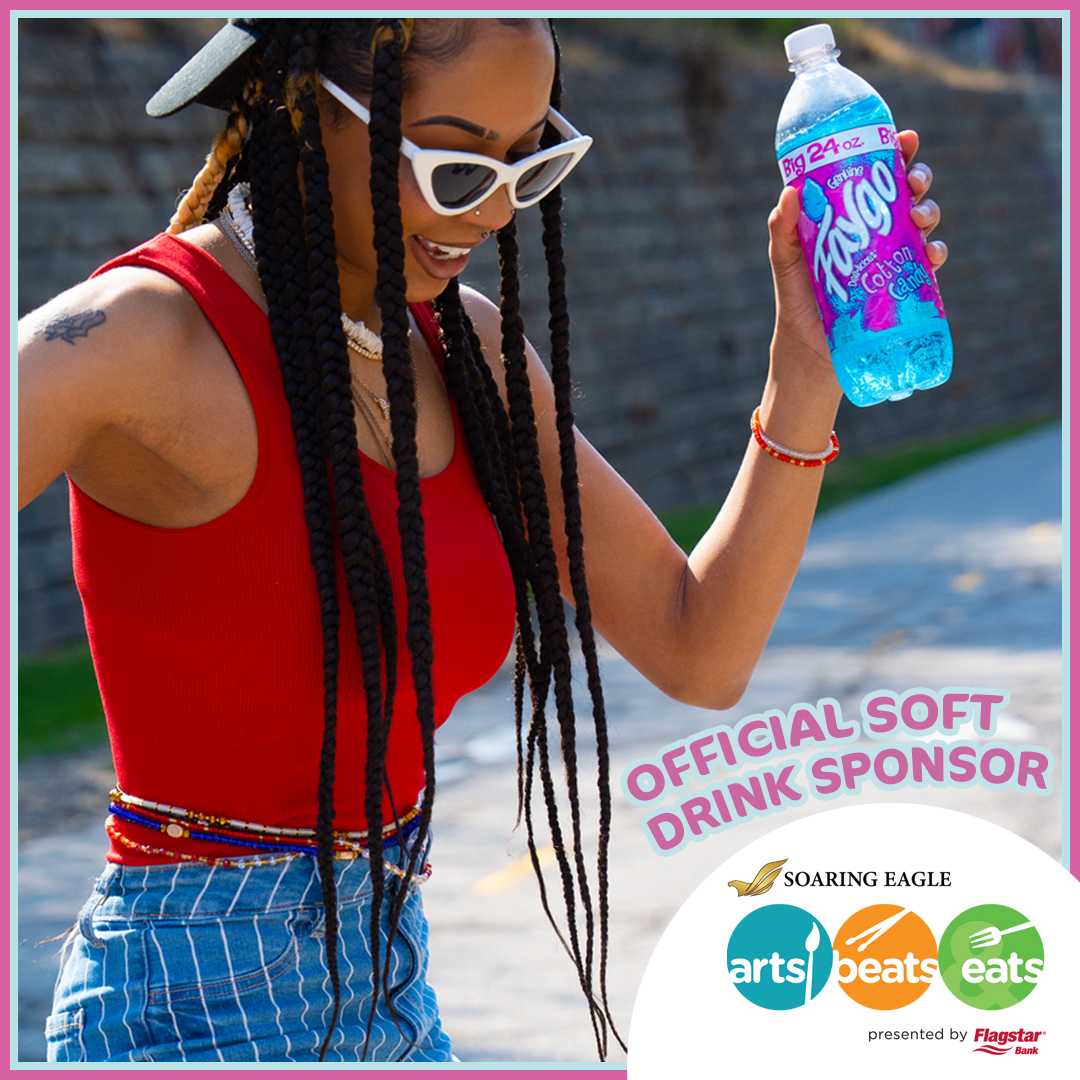 Local artists, great music, amazing food and, of course, FAYGO! A celebration of flavor in all its forms. Labor day weekend, Sept 1–4 
<a href="/ArtsBeatsEats/">Soaring Eagle Arts, Beats & Eats</a> #Faygo