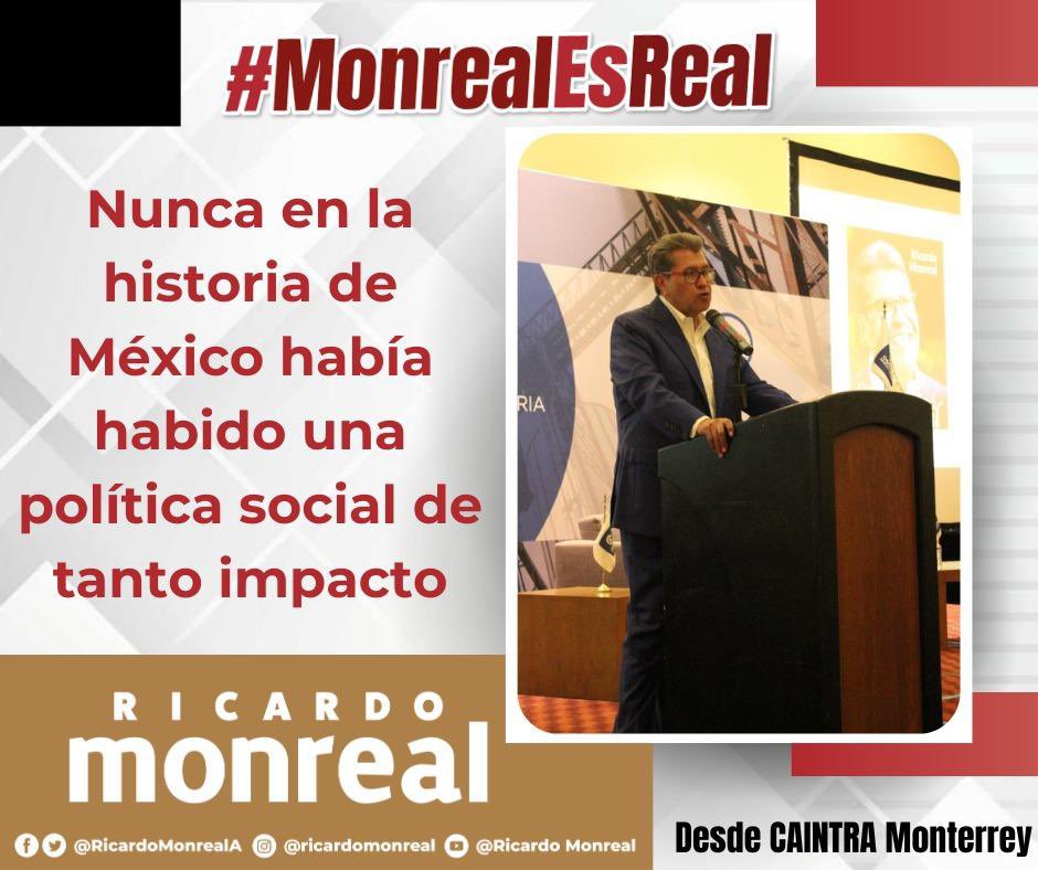 NMonrealista's tweet photo. El Compa Monreal le dará seguimiento a la idea primordial de AMLO: “por el bien de México, primero los pobres.” 👏🏼👏🏼👏🏼👏🏼👏🏼👏🏼
#VamosConMonreal
#ContinuidadReal #MorealEsMorena #MonrealEsReal #RicardoMonreal #Monreal #NorteMonrealista
#CaminoMonrealista #Monreality https://t.co/13q1r6P2Ab