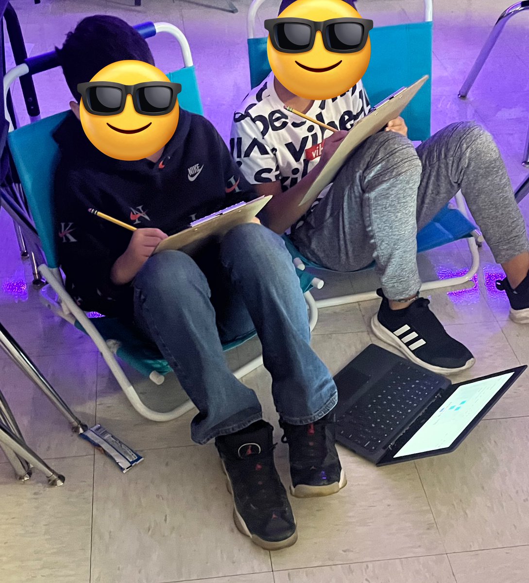 JamieMcBee's tweet photo. We had a great first week of 5th Grade.  Kiddos are collaborating and practicing their new routines😊 #bobcatpride #TeamNorthside @NISDBraunStat @NISD https://t.co/gK4MfbnZJp