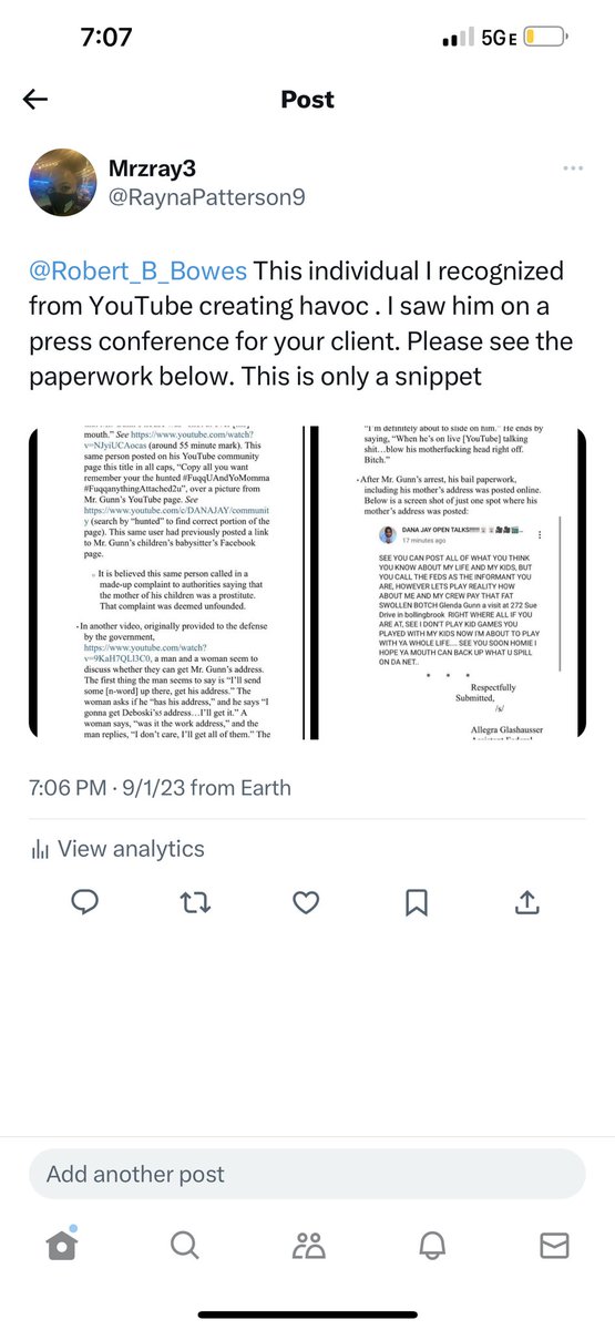 RaynaPatterson9's tweet photo. @hw_floyd please be mindful of who “supports” you Saw you on a press conference with this individual in the background… please see government paperwork below. https://t.co/3Yrwn4CHl8