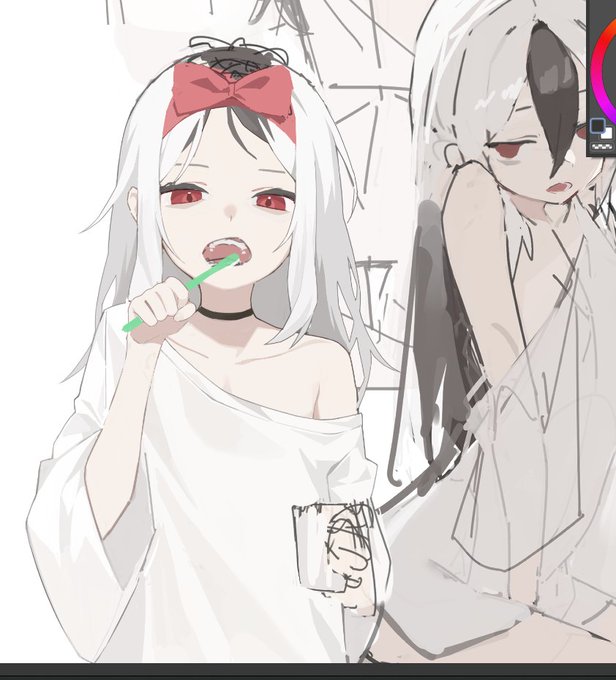 카요코 이닦아주기 