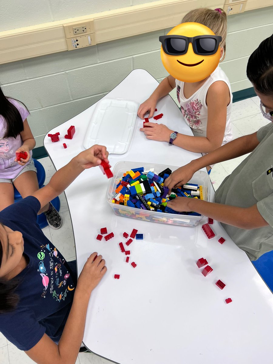 TrevinoSTEM's tweet photo. @NISDWanke has switched to color grouping for Discovery Rotations this year! The STEM challenge today was to build something red for the Red Group! 🌹🎈🍓🚗🍎🐞🦞I’ve enjoyed working with smaller groups! Let’s get this year going! https://t.co/9JeEnIINx2