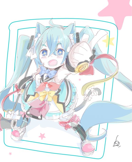 幕張にゃん!|ωΦ)ฅ#初音ミク #マジカルミライ2023 