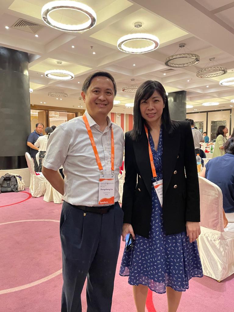 Thrilled to reconnect with Dongsheng at the ChinaNano2023 conference in Beijing! Our academic journeys first crossed paths at #CambridgeUniversity 20 years ago. Always stimulating to catch up at conferences over the years. #ScienceCommunity #OldFriendsNewIdeas📚🔬