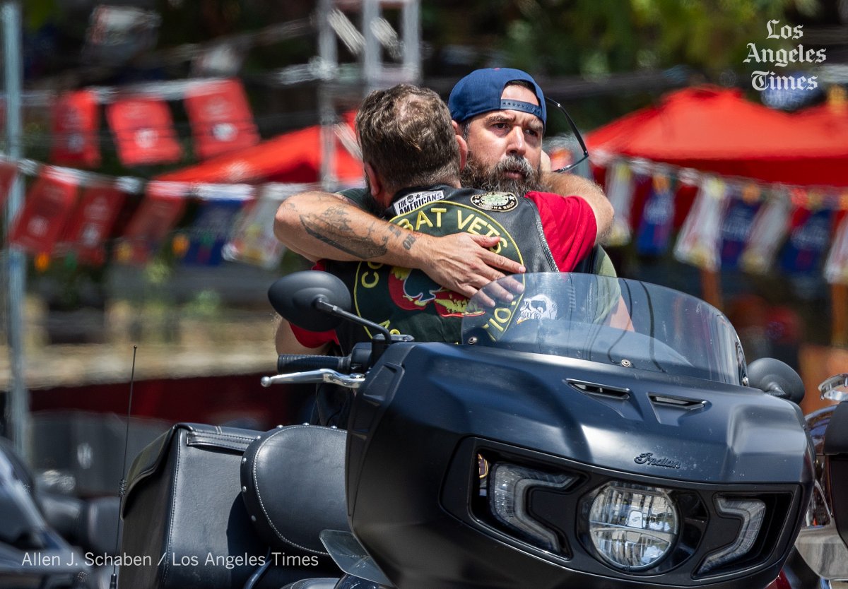 alschaben's tweet photo. Hugs, prayers and healing as Cook’s Corner reopens after mass shooting. ‘We feel it’s time’ #cookscorner @latimes @latimesphotos  https://t.co/mSmXd1Z65a https://t.co/Fc9rsfhQ5Z