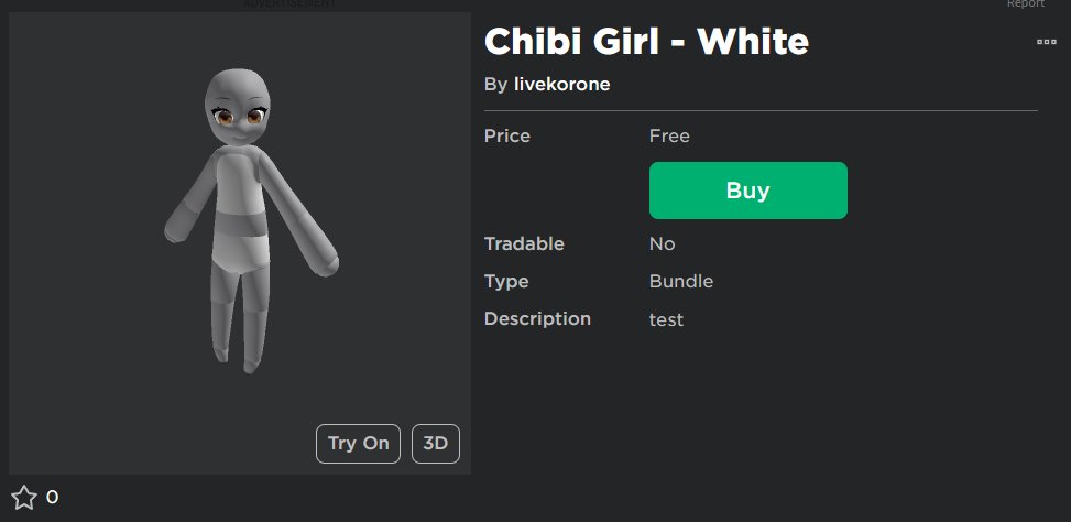 How does this even exist.. (ROBLOX UGC ANIME GIRL BUNDLE) 