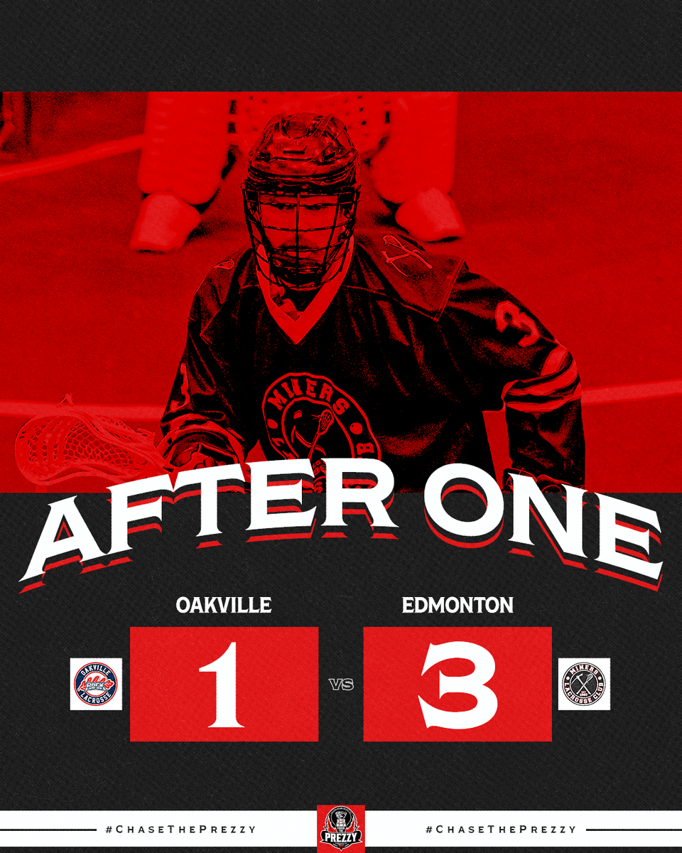 ChaseThePrezzy's tweet photo. 20 minutes in the books and the @MinersLacrosse hold a 3-1 lead over @OakvilleRockOSL. 

WATCH> https://t.co/Vzm8p2GKYX https://t.co/Gea4Xx66o1