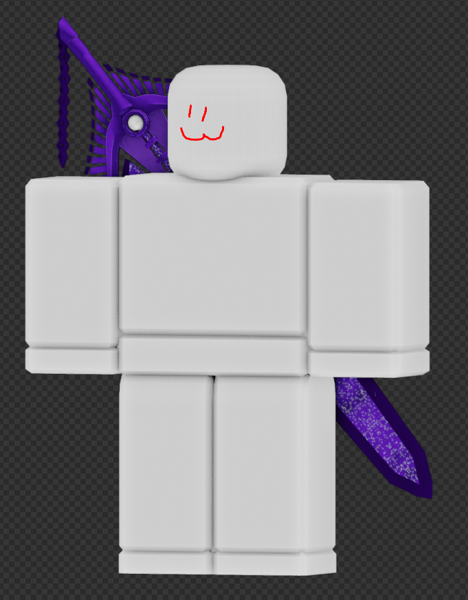 Finished this commission for <a href="/OminousNebula/">Ominous Nebula</a> just in time for #swordtember day 1! 

He asked for a cosmic greatsword, so you know I delivered :3

Has a glowing effect ingame too so be on the lookout for when it releases.

#RobloxDev #Roblox #RobloxUGC #UGCConcept #Swordtember2023