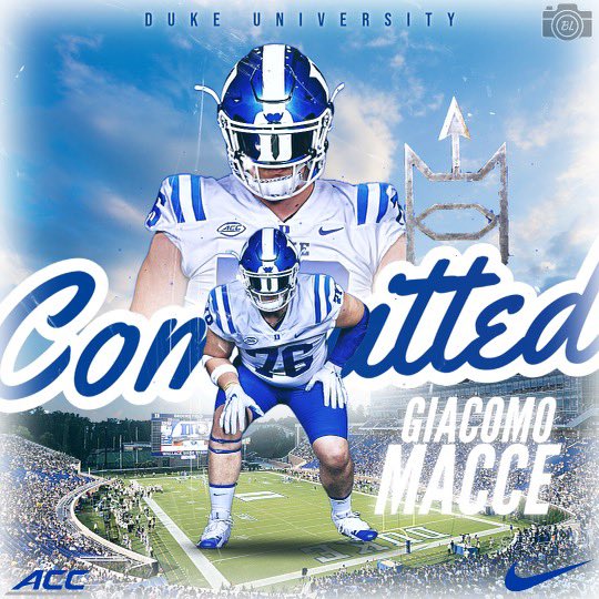 I am extremely excited to announce my commitment to Duke as a PWO. I would like to thank all of the other schools who recruited me #GOBLUEDEVILS <a href="/CoachCushing/">Adam Cushing</a> <a href="/CoachSparber/">Zach Sparber</a> <a href="/CoachMikeElko/">Coach Mike Elko</a> <a href="/_Coach_Chi/">Coach Luke Chiarolanzio</a> <a href="/BrianJBowers5/">Brian J Bowers</a> <a href="/DelbartonFB/">Delbarton Football</a>