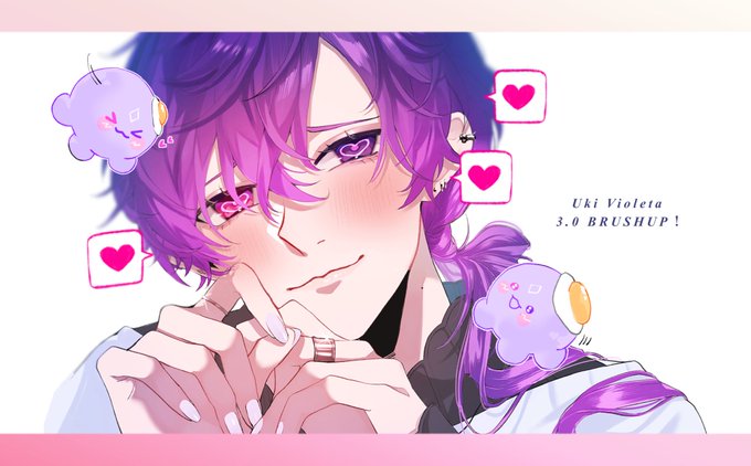 #VioletAtelier3.0 BRUSHUP 配信とっても可愛かったです… 
