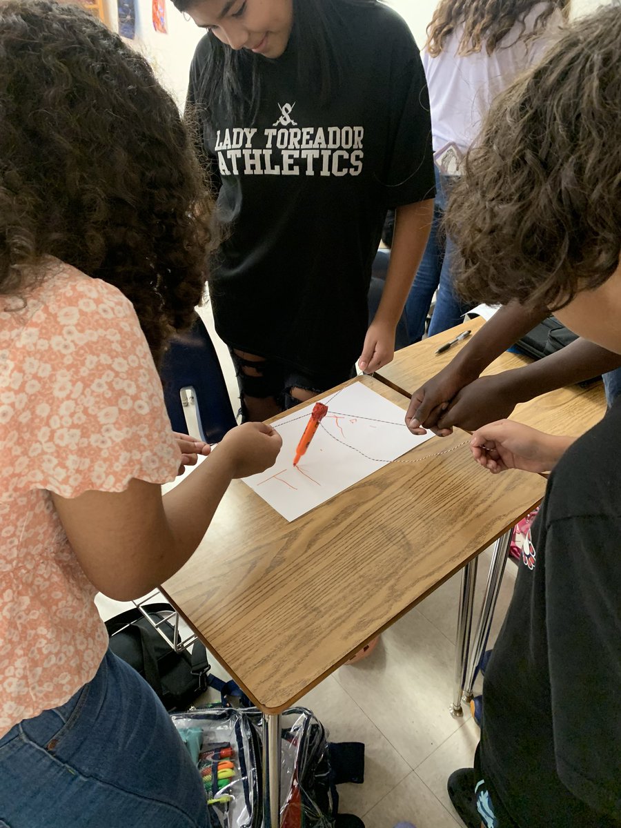 MsFloresUSHist's tweet image. PBL team building. After making teams each team participated in an activity to build teamwork with each other. Spelling out TEAM.