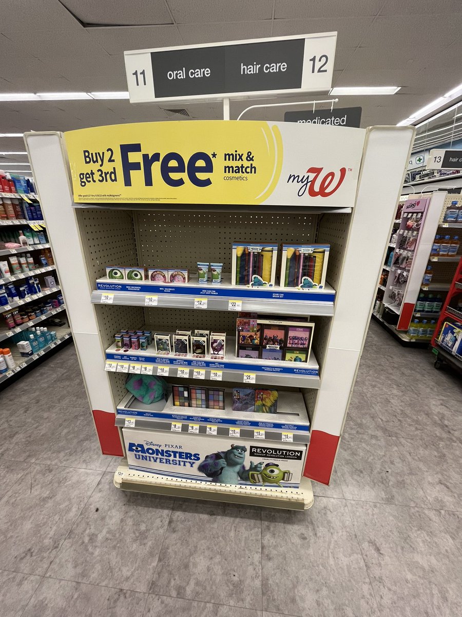 LeftRightTIM's tweet image. First Left Right TIM show of the year? You know what that means. We’re doing our makeup with the Monsters University themed Revolution makeup pallet. If you want a glimpse, pull up to Hale 270 for our show TONIGHT