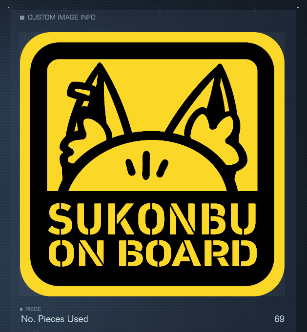 tabakko's tweet image. Steam share ID:    4UVEVLSX9RJ7
#すこん部 #AC6デカール